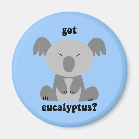 Funny Koala Bear Magnet (Vorne)