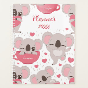 Funny Koala Bear Personalisierter Planer