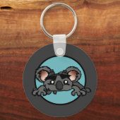 FUNNY KOALA BEAR ROUND KEY KETTE SCHLÜSSELANHÄNGER (Vorderseite)