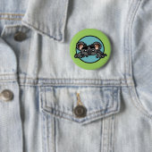 FUNNY KOALA BEAR ROUND PIN BACK BUTTON (Beispiel)