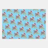 Funny Koala Christmas card fa la Australia Geschenkpapier Set (Vorderseite 2)