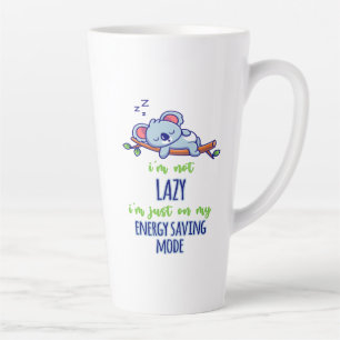 Funny Koala Ich bin nicht so glücklich, dass ich n Milchtasse