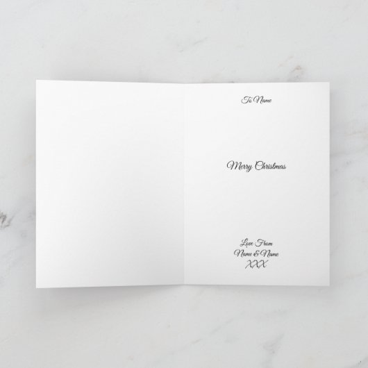 Funny Koala Weihnachtskarte Feiertagskarte (Innenseite)