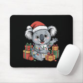 Funny Koala Weihnachtsmannmütze Animals liebt Ugly Mousepad (Mit Mouse)