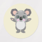Funny Koalas Etiketten (Design 2)