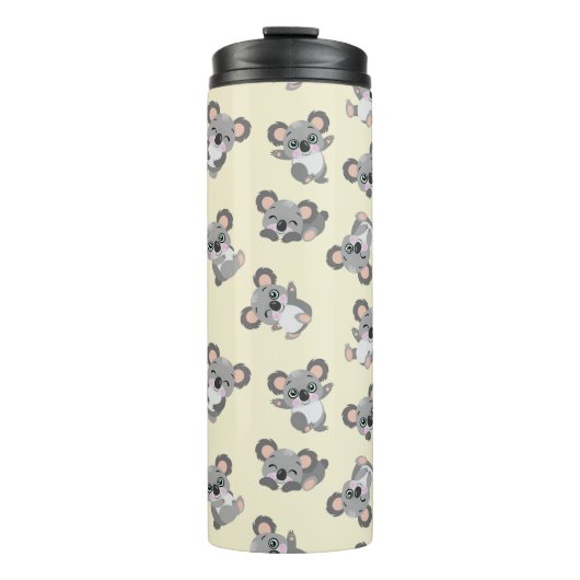 Funny Koalas Thermosbecher (Vorderseite)