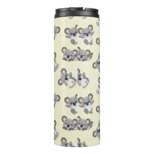 Funny Koalas Thermosbecher (Rückseite)