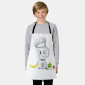 Funny Koch Blender | Smoothie Maker Cartoon Schürz Schürze (Getragen)