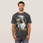 Funny Koch Capybara T-Shirt (Vorne ganz)