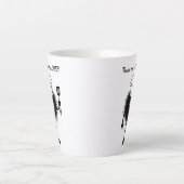 Funny Koch Character Cooking Milchtasse (Vorderseite)