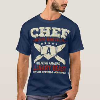 Funny Koch De Cuisine Cook Geschenk T-Shirt