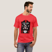 Funny Koch Hurdy Gurdy T-Shirt (Vorne ganz)