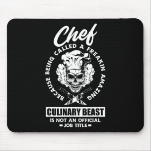 Funny Koch Phantastisch Gaumen Koch Kuchen Koch Mousepad