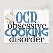 Funny Koch Postkarte (Vorderseite)