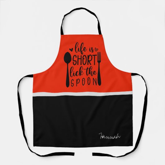 Funny Koch Quotes Schürze (Vorderseite)