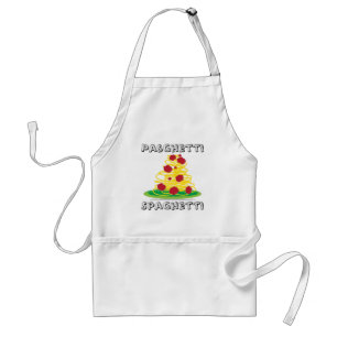 Funny Koch SPAGHETTI Lebensmittelangebot Schürze