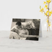 Funny Kokett Couple Card Karte (Gelbe Blume)