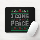 Funny komme ich in Peace Couple Matching Ugly Chri Mousepad (Mit Mouse)