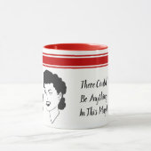 Funny könnte es alles geben, was Retro-Stil Tasse (Zentrum)
