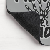 Funny Kopfschmerz Skull Mousepad (Ecke)