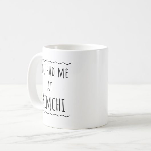 Funny Korea koreanische Geschenkidee Kaffeetasse (Vorderseite Links)