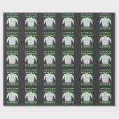 Funny Krass Tech Joke Röntgen Radiologic Spaß Geschenkpapier (Flach)