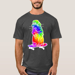 Funny Krawatte Dye Shirt Hamster Guinea Schwein Ti