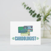 Funny Kreditkarte Postkarte (Stehend Vorderseite)