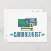 Funny Kreditkarte Postkarte (Vorne/Hinten)