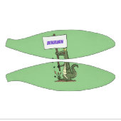 Funny Krocodil-Alarm mit Schild Cartoon Mini Basketball (Panele)