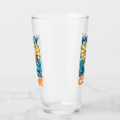 Funny Kuh Heilige Kuh! Visueller Cartoon von Pufft Glas (Rechts)