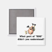 Funny Kuh Magnet (Vorderseite/Rückseite)