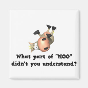 Funny Kuh Magnet