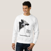 Funny Kuh Sweatshirt (Vorne ganz)