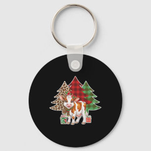 Funny Kuh Weihnachtsbaum Xmas Kuh liebt Männer Fra Schlüsselanhänger