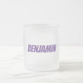 Funny Kühlschrank Cartoon Illustration Mattglastasse (Mittel)