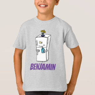 Funny Kühlschrank Cartoon Illustration T-Shirt