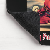 Funny Kung Fu Mops Niedlich Karate Mops Humoriges  Mousepad (Ecke)