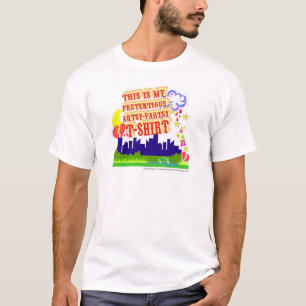 Funny Künstlerisch Pretently Snarky Slogan T-Shirt