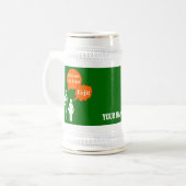 Funny küsst mich, ich bin irisch bierglas (Vorderseite Links)