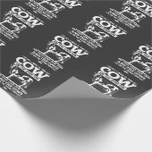 Funny Kuw Bauer Rinder Anbau Quotes Geschenkpapier (Ecke)