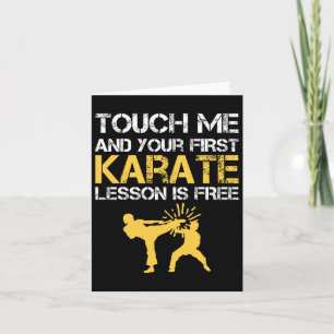 Funny Kyokushin Karate Karte
