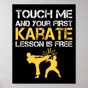 Funny Kyokushin Karate Poster