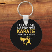 Funny Kyokushin Karate Schlüsselanhänger (Vorderseite)