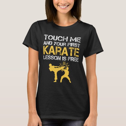 Funny Kyokushin Karate T-Shirt (Vorderseite)