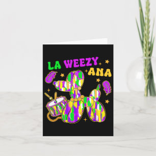 Funny La Weezy Ana Mardi Gras Karneval Cake Wander Karte