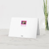 Funny Labradoodle Grußkarte zum Geburtstag Karte (Rückseite)