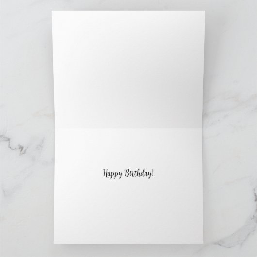 Funny Labradoodle Karte (Innenseite)