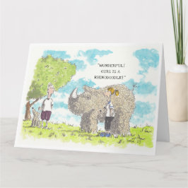 Funny Labradoodle Karte