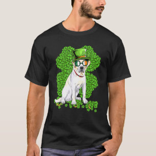 Funny Labrador Dog Kleeblatt St Patricks Day T-Shirt